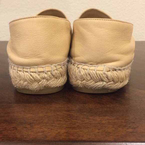 Chanel Nude with Black Cap Toe Espadrilles - Picture 4 of 8